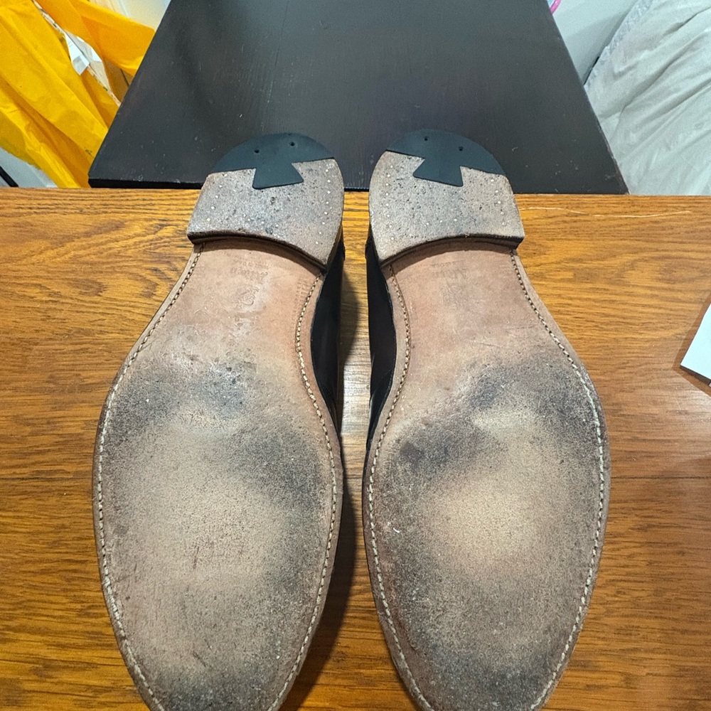 Alden 686 full strap dark brown calf skin - Picture 6 of 8